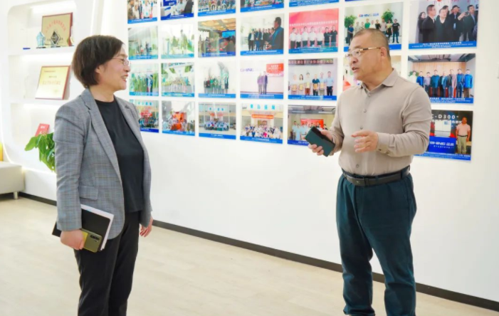 崂山景致名胜区治理局常务副局长、区文旅委主任王春一行光临博天堂集团调研领导